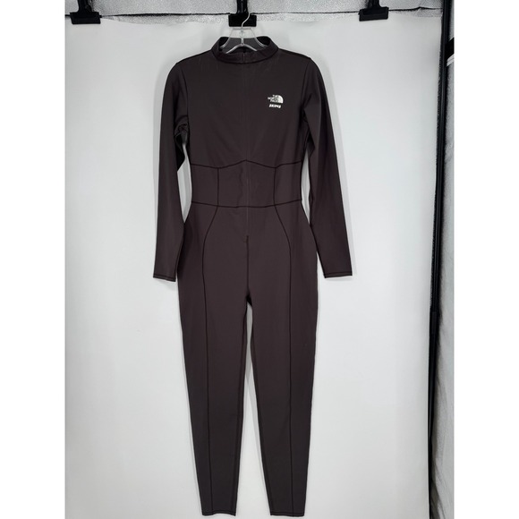 The North Face Tops - The North Face X SKIMS Refina Full Bodysuit Womens Large Phoenix Zip Front TNF